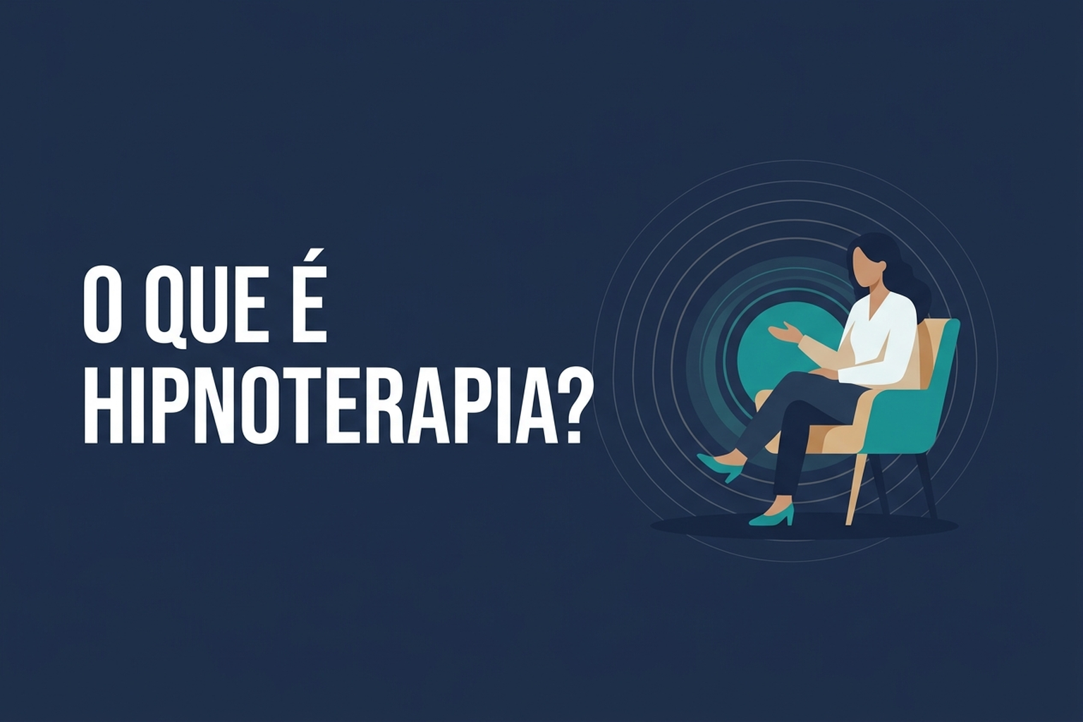 Ilustração editorial de uma conversa terapêutica com elementos que sugerem atenção focada